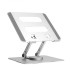 Nonbrand Swivel 360 Degree Folding Laptop/Tablet Phone Metal Stand Silver 